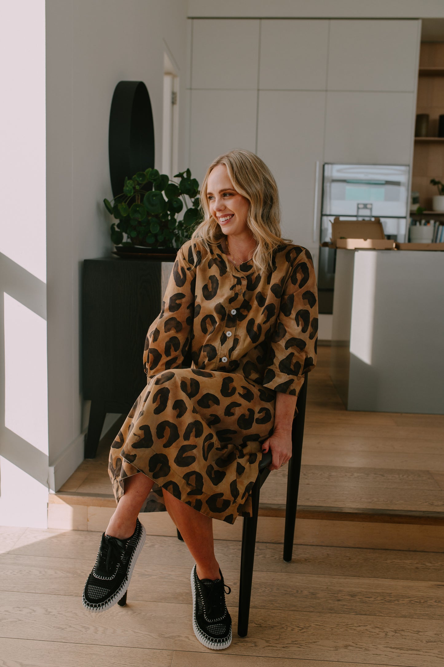 Lea Tunic Printed Dress