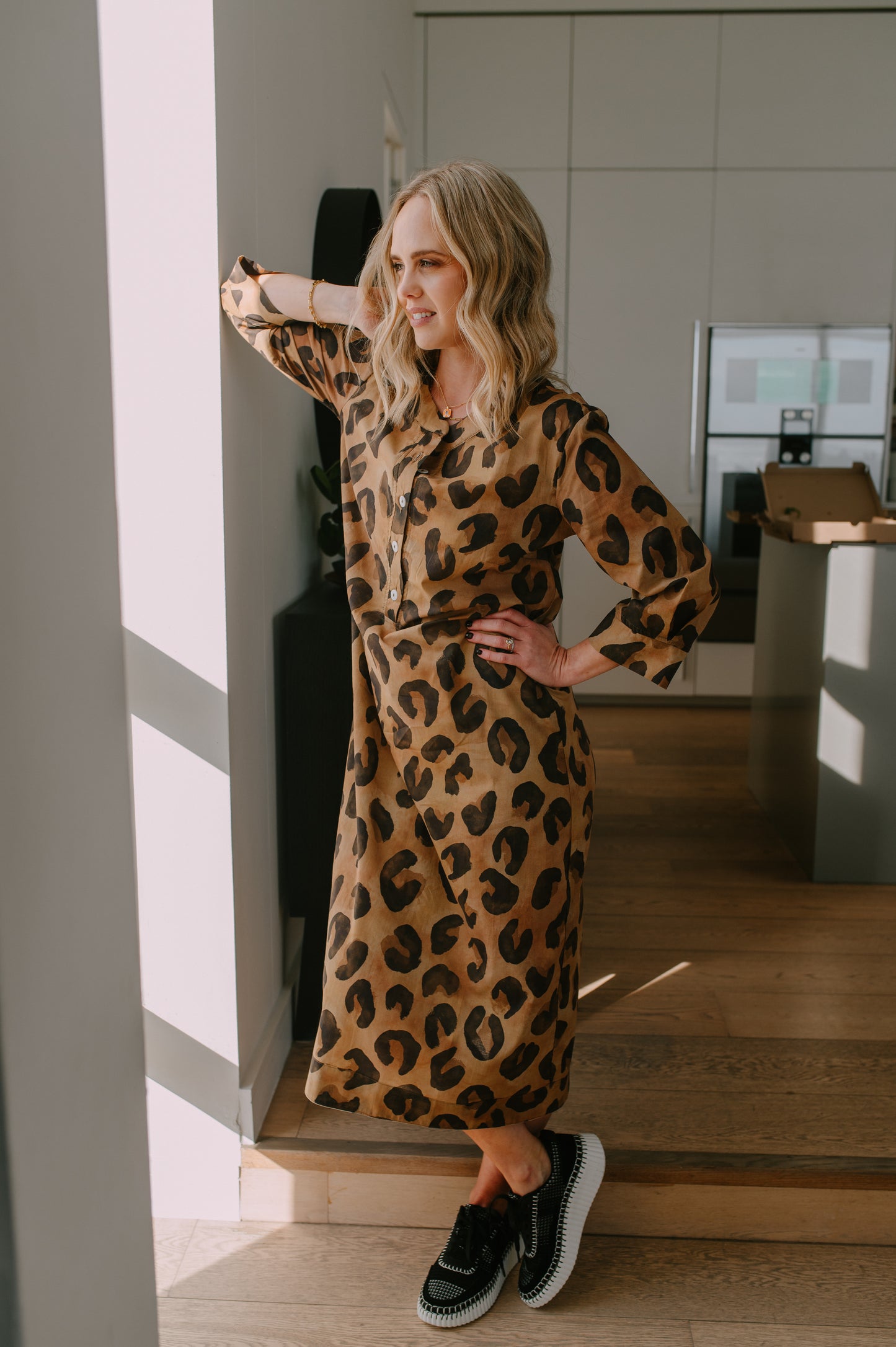 Lea Tunic Printed Dress