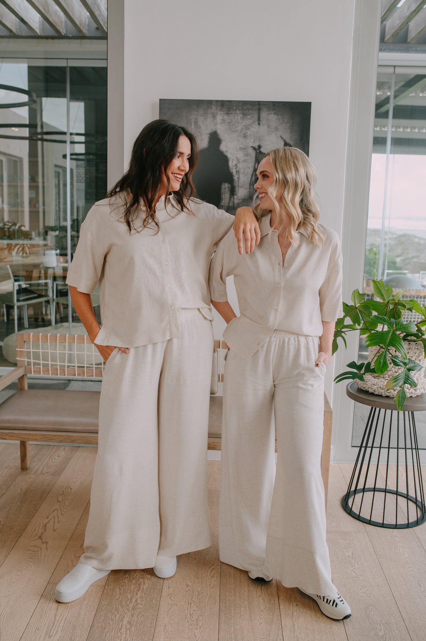 Emma Cream Linen Shirt
