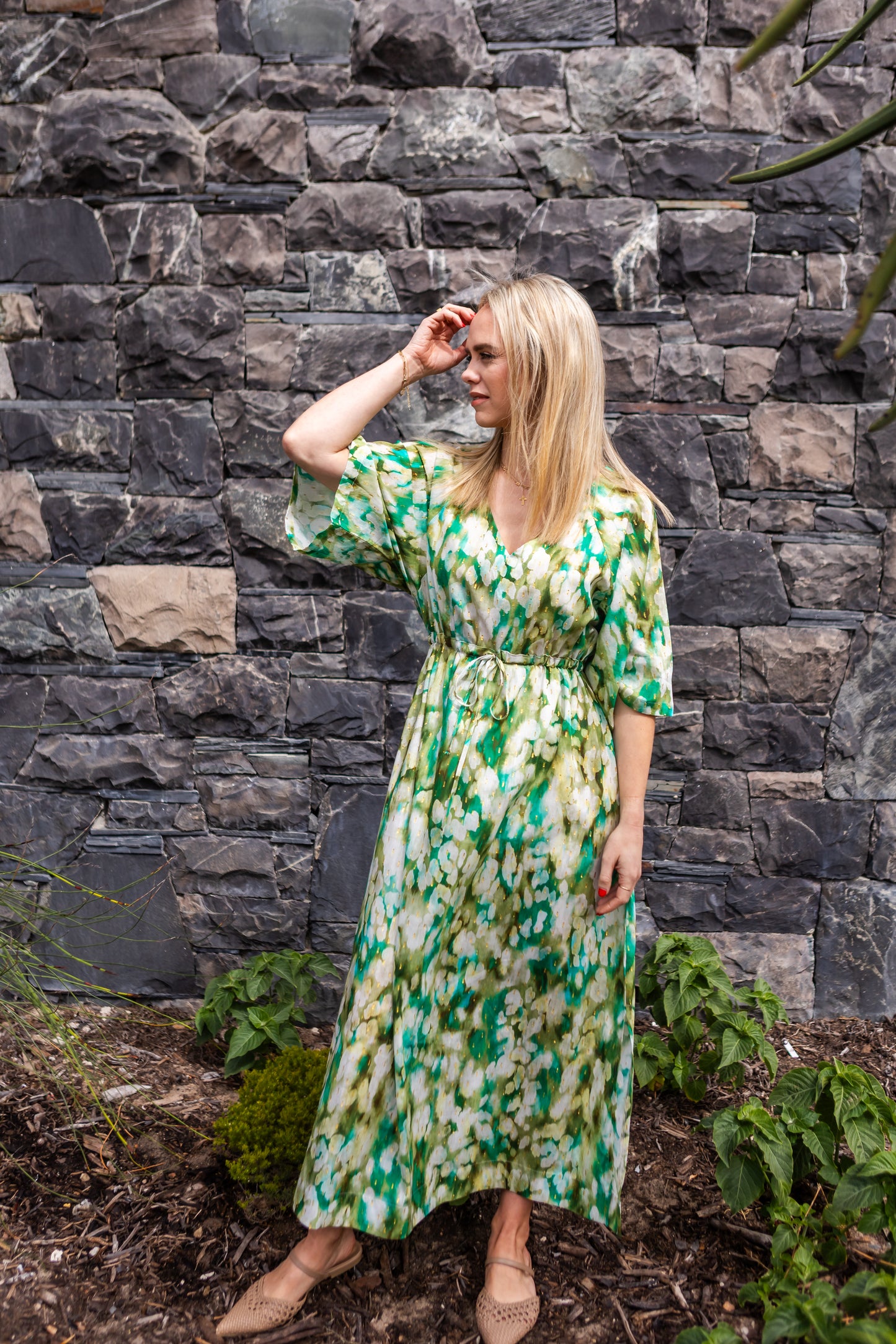 Sophia Green Balin Dress