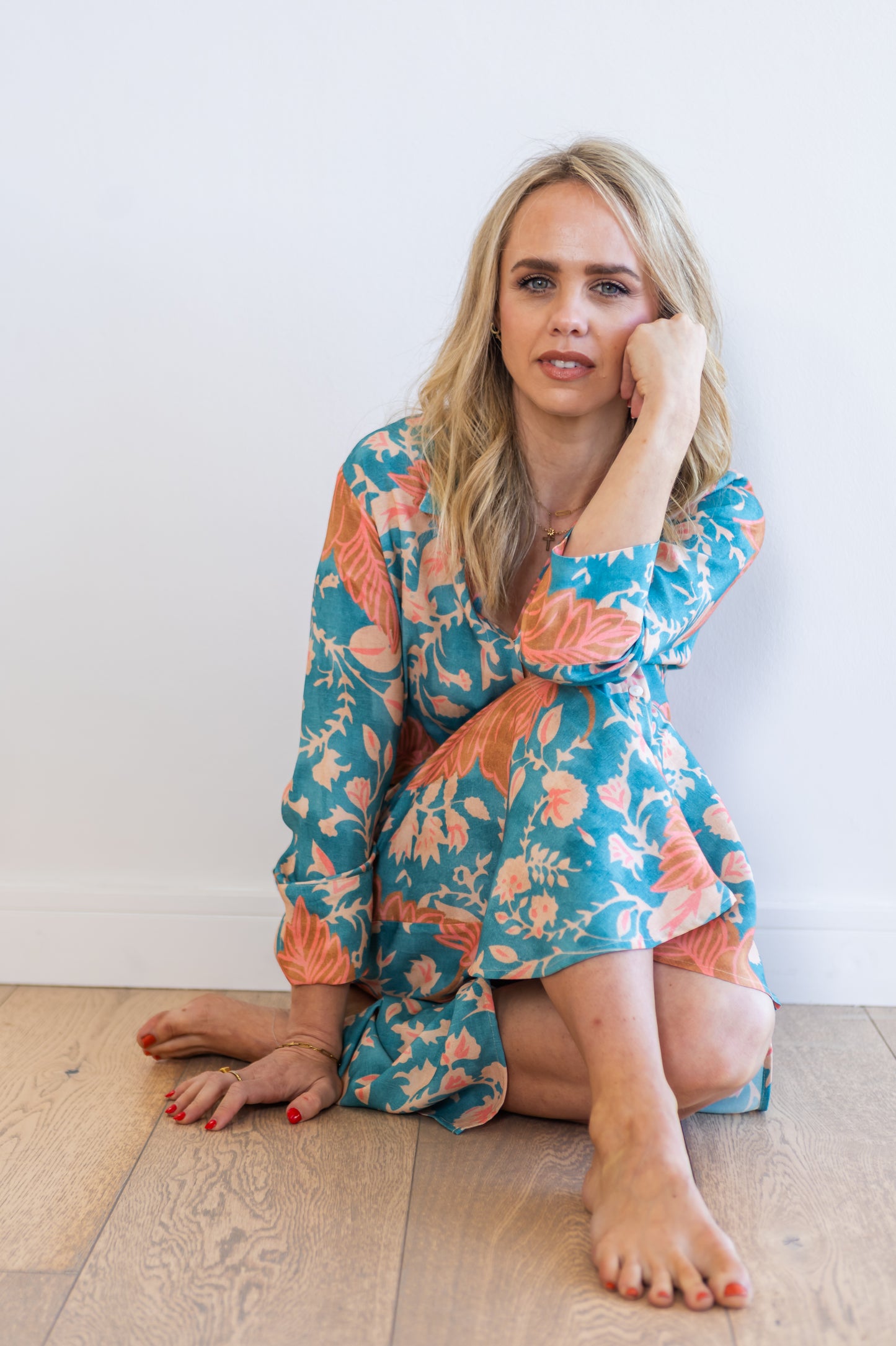 Mia Tropical Floral Dress