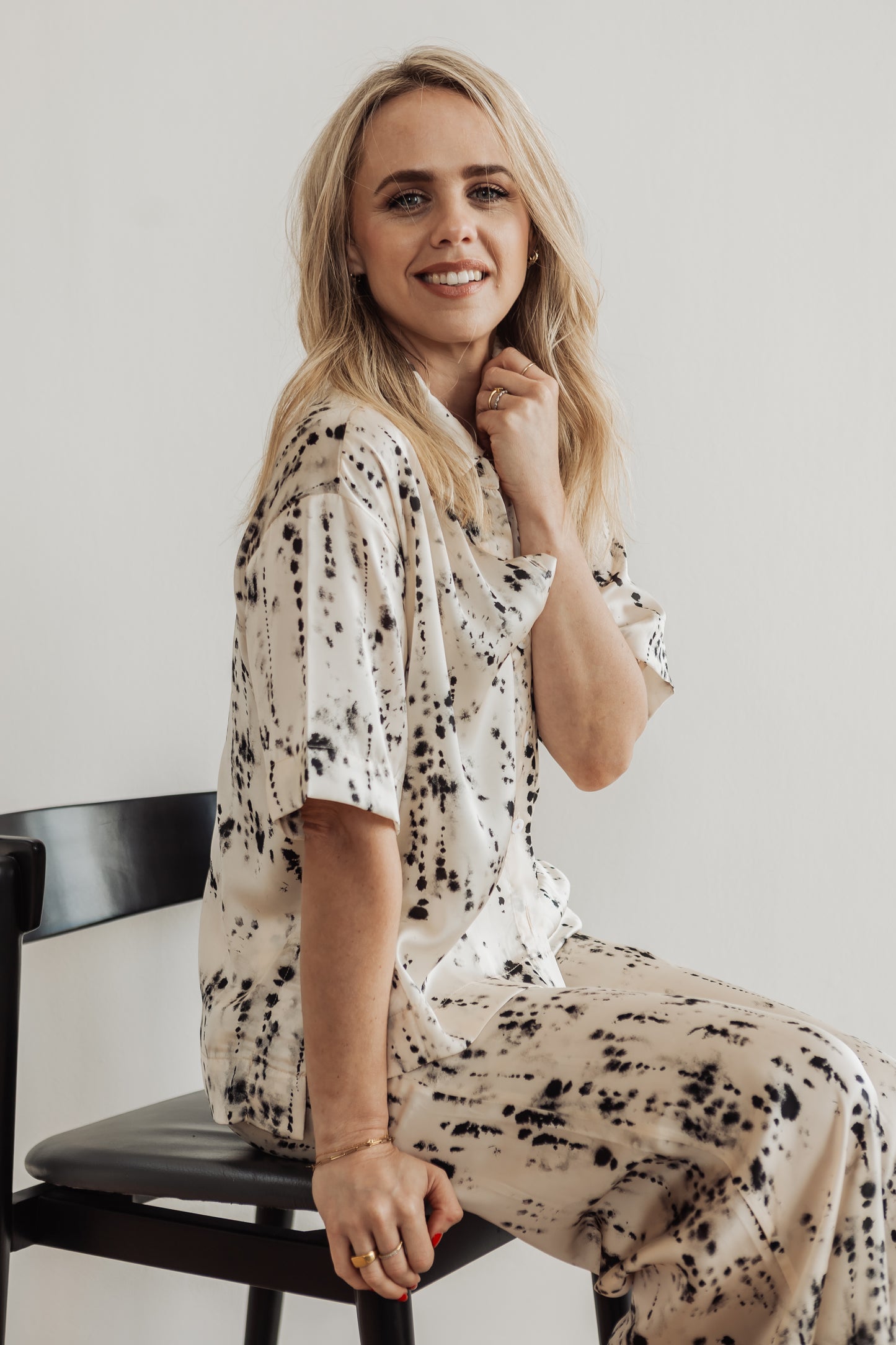 Hanna Fausto Palazzo Pants