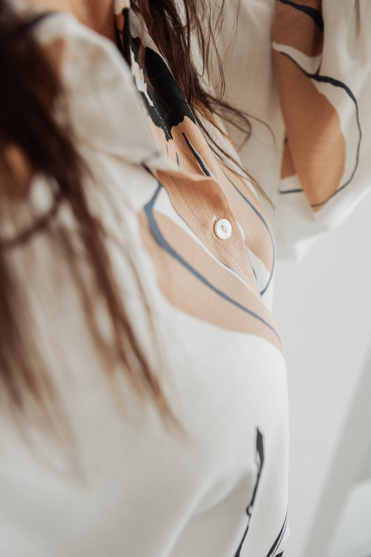 Klara Big Flower Shirt