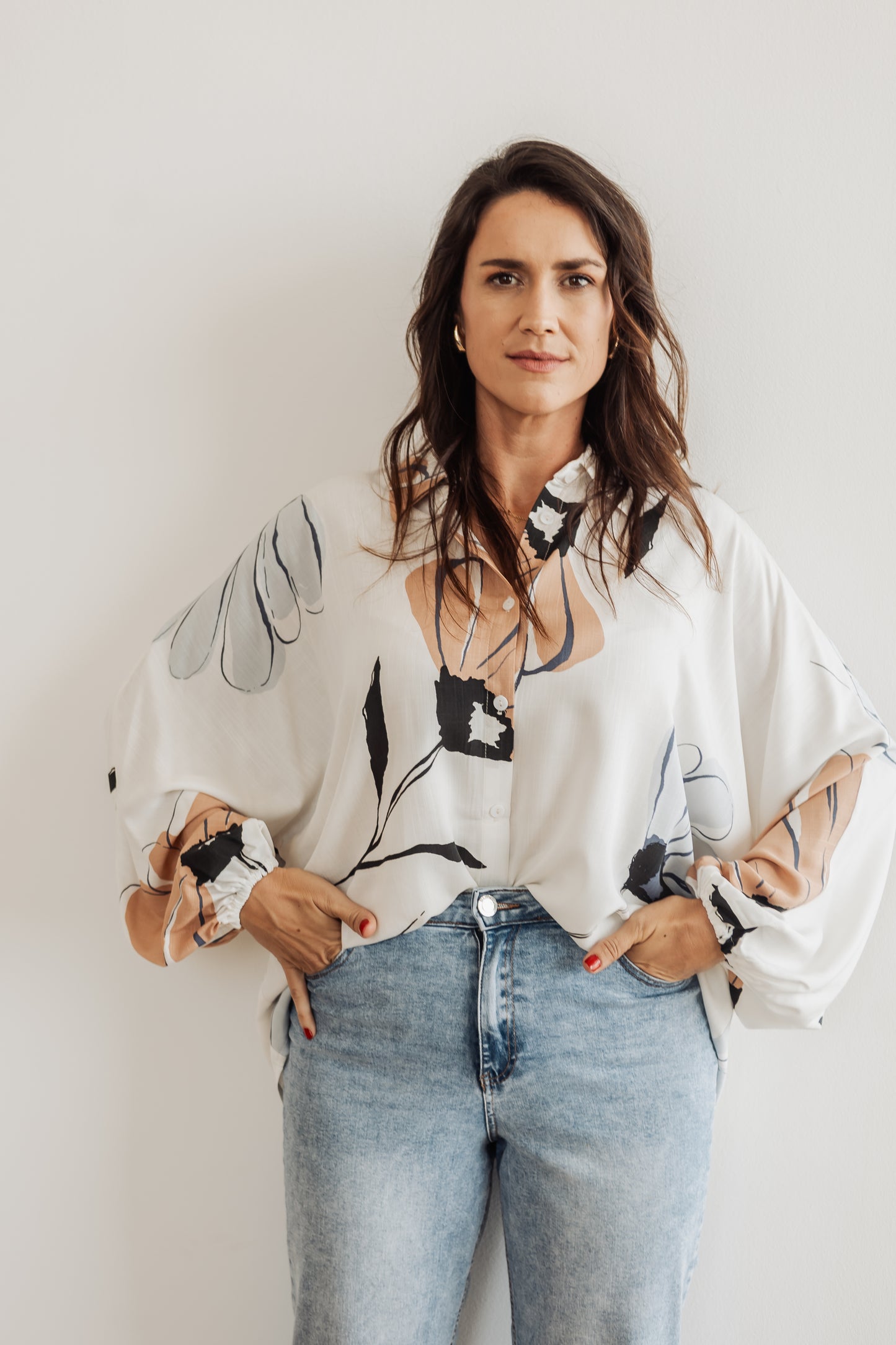 Klara Big Flower Shirt