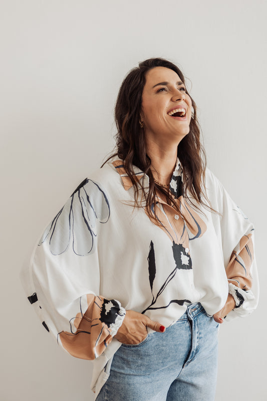 Klara Big Flower Shirt