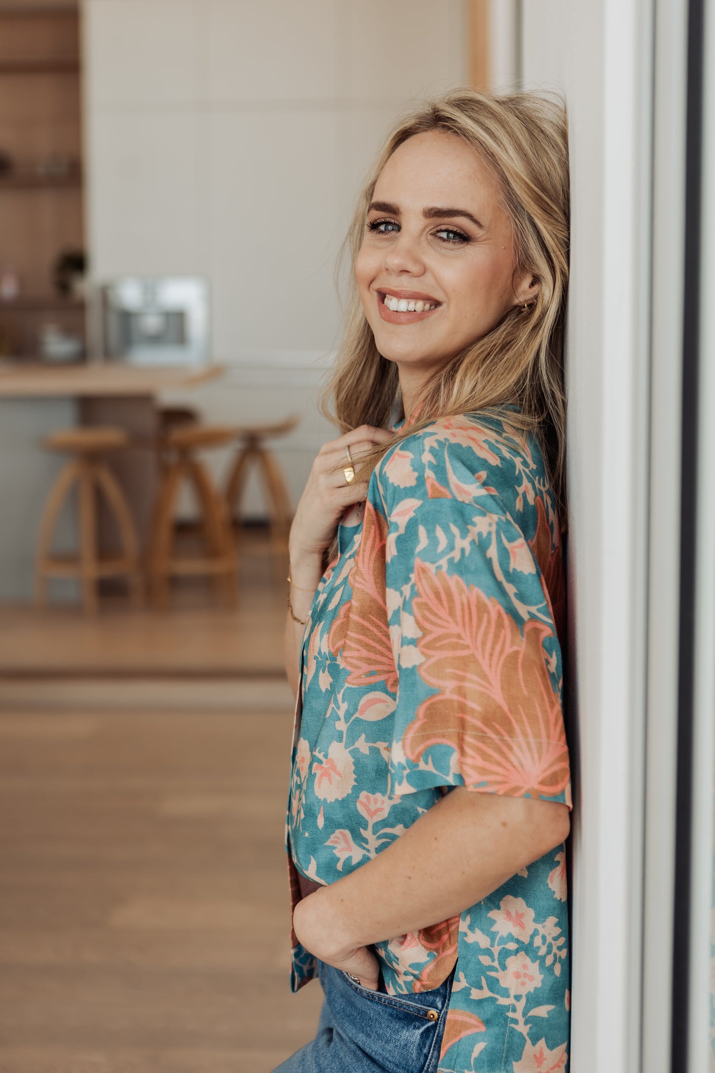 Emma Tropical Floral Shirt