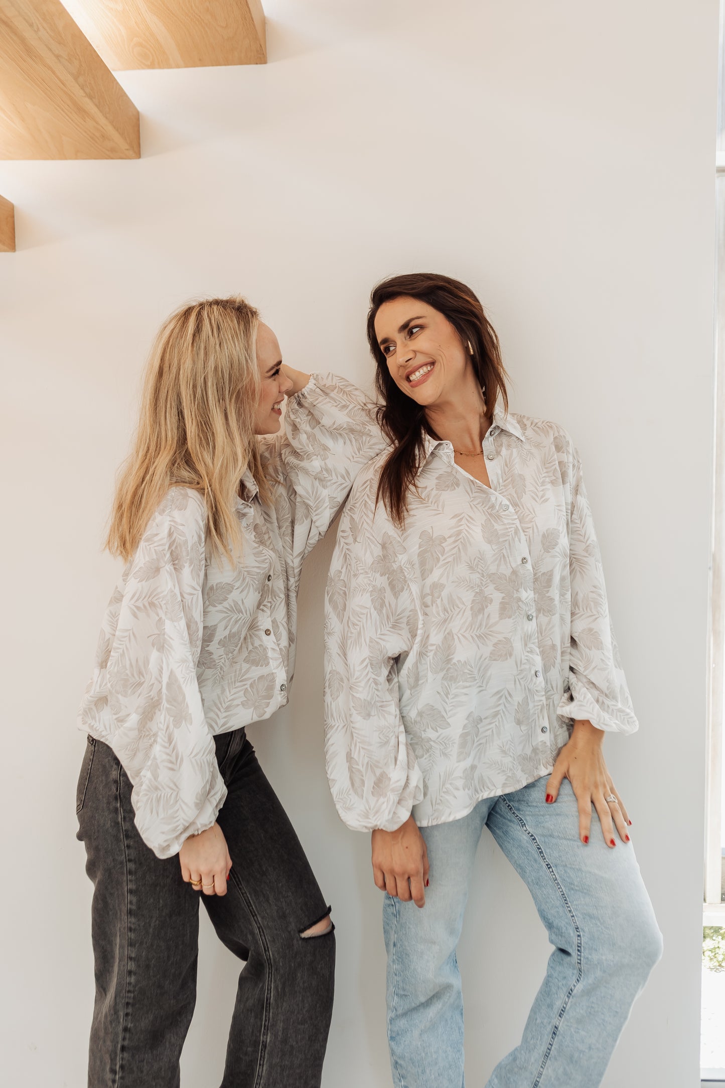 Klara Faded-Leaf Shirt