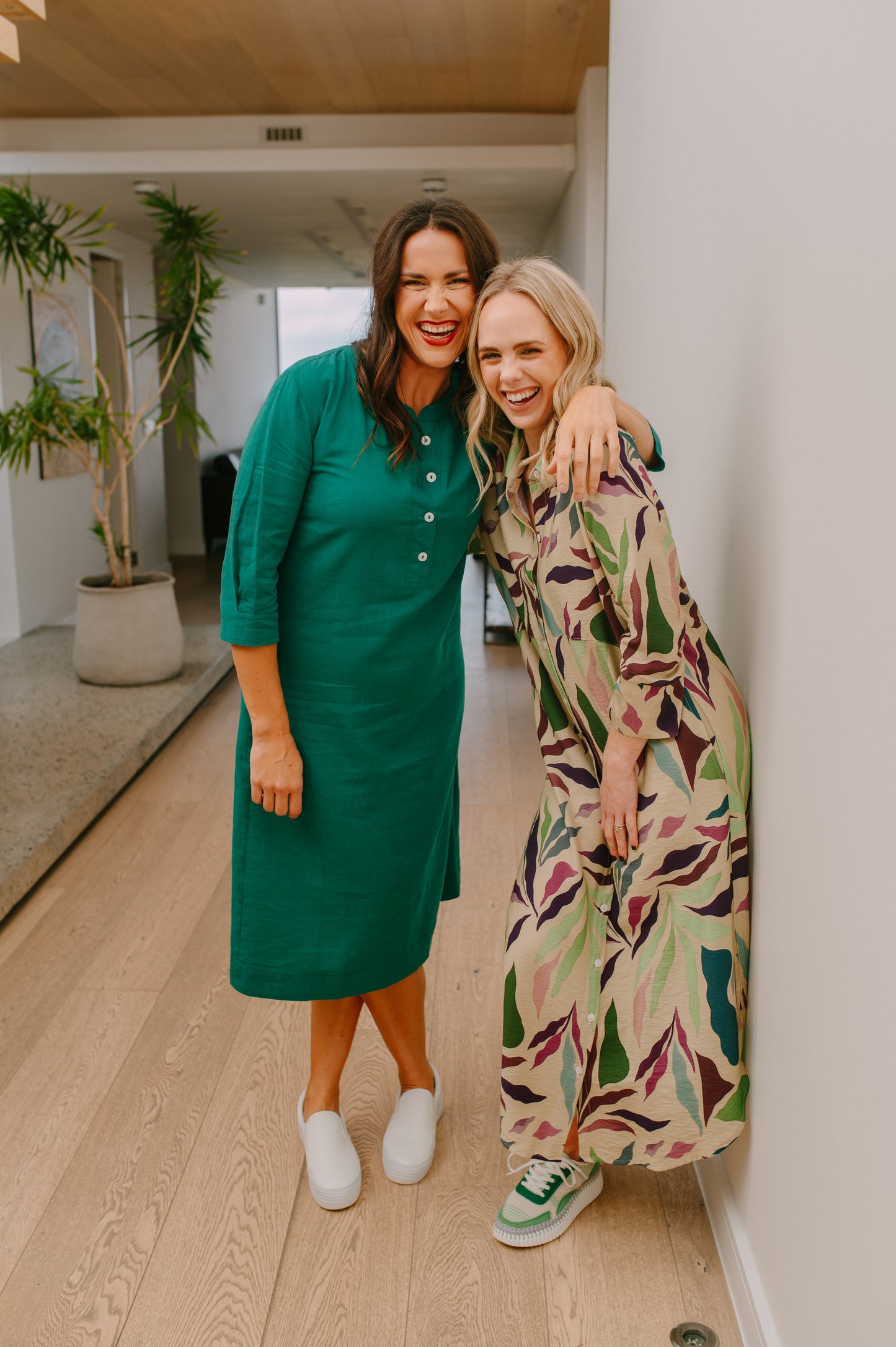 Lea Tunic Green Dress