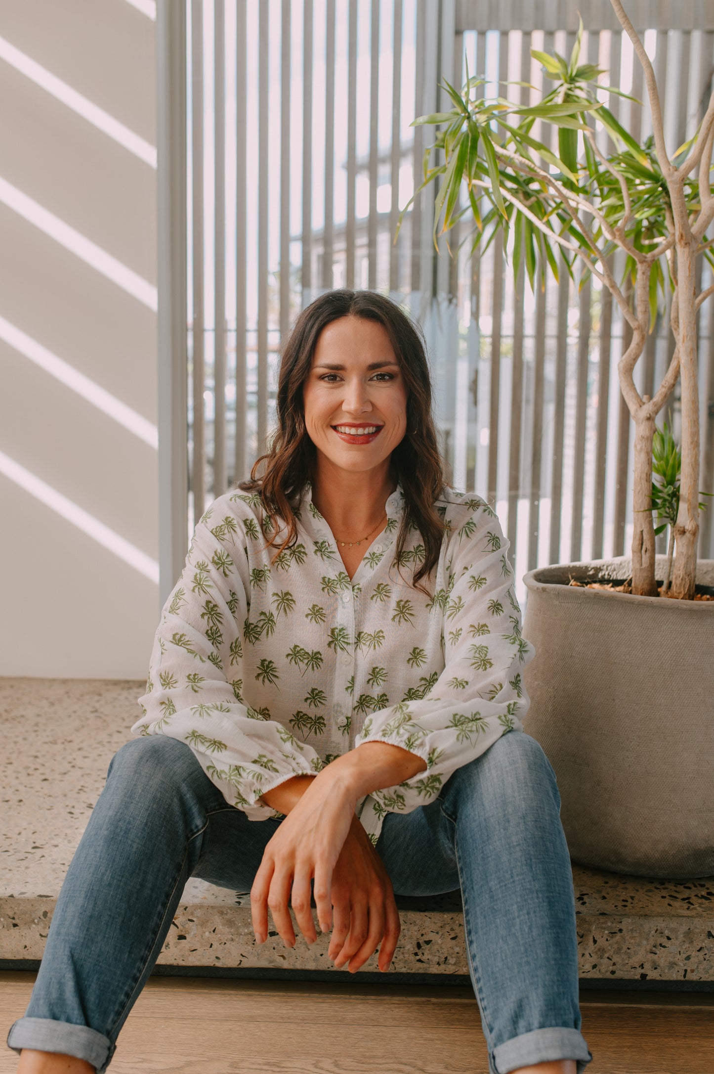 Klara Palm Shirt
