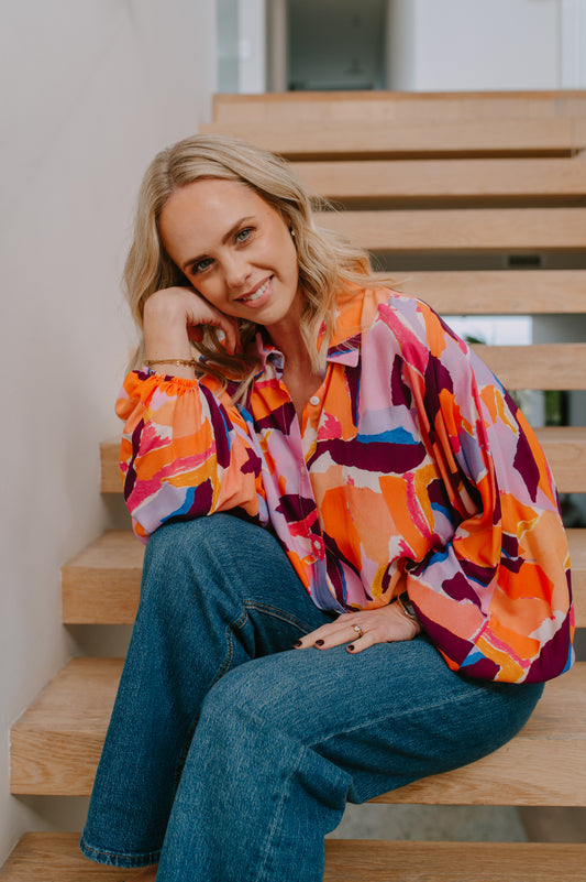 Klara Abstract Shirt