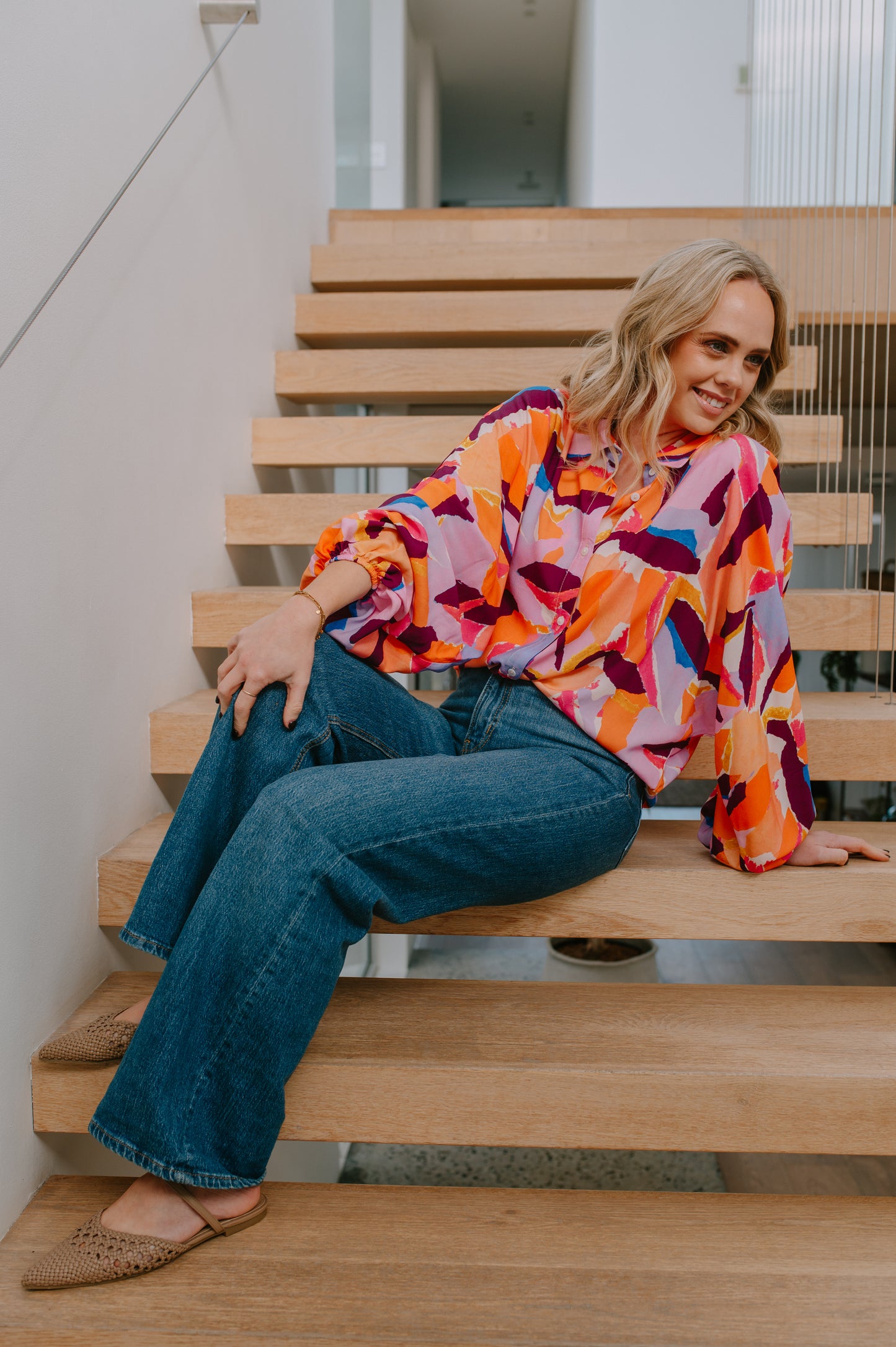 Klara Abstract Shirt