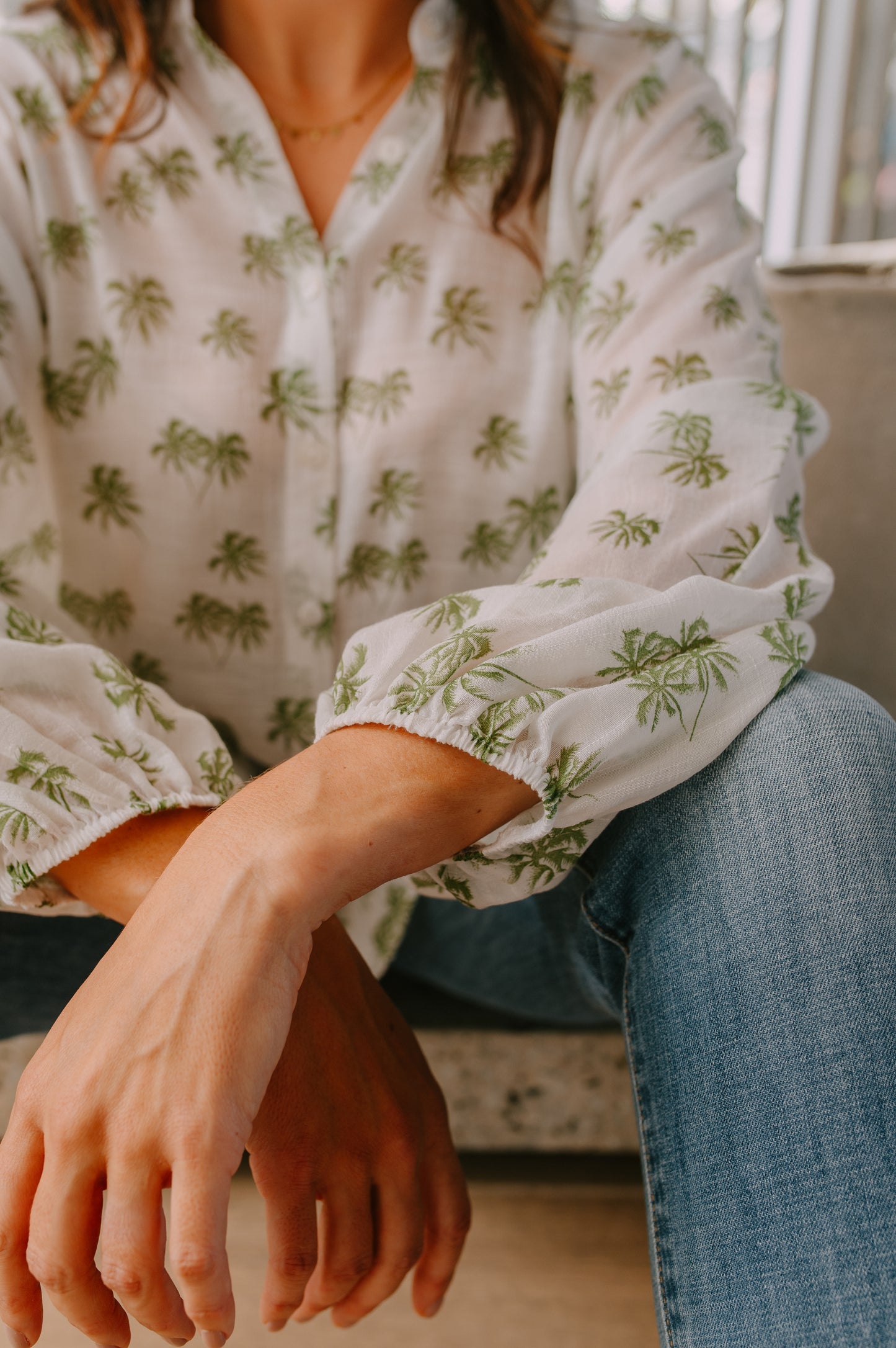 Klara Palm Shirt