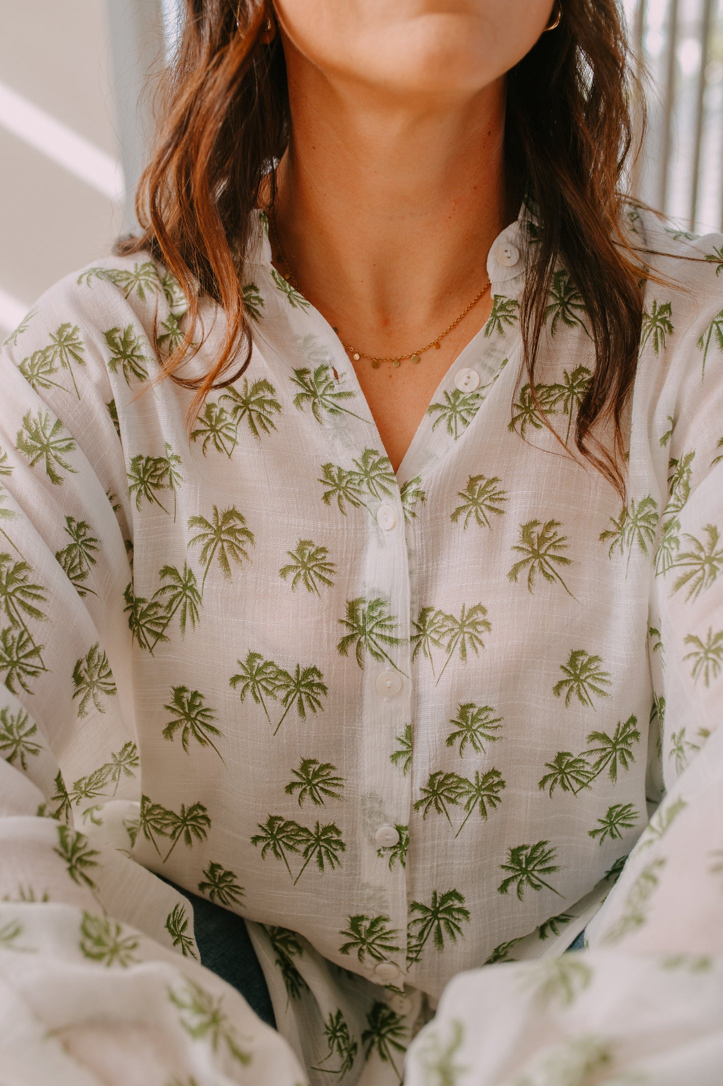 Klara Palm Shirt