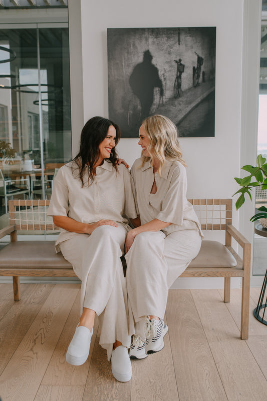 Emma Cream Linen Shirt